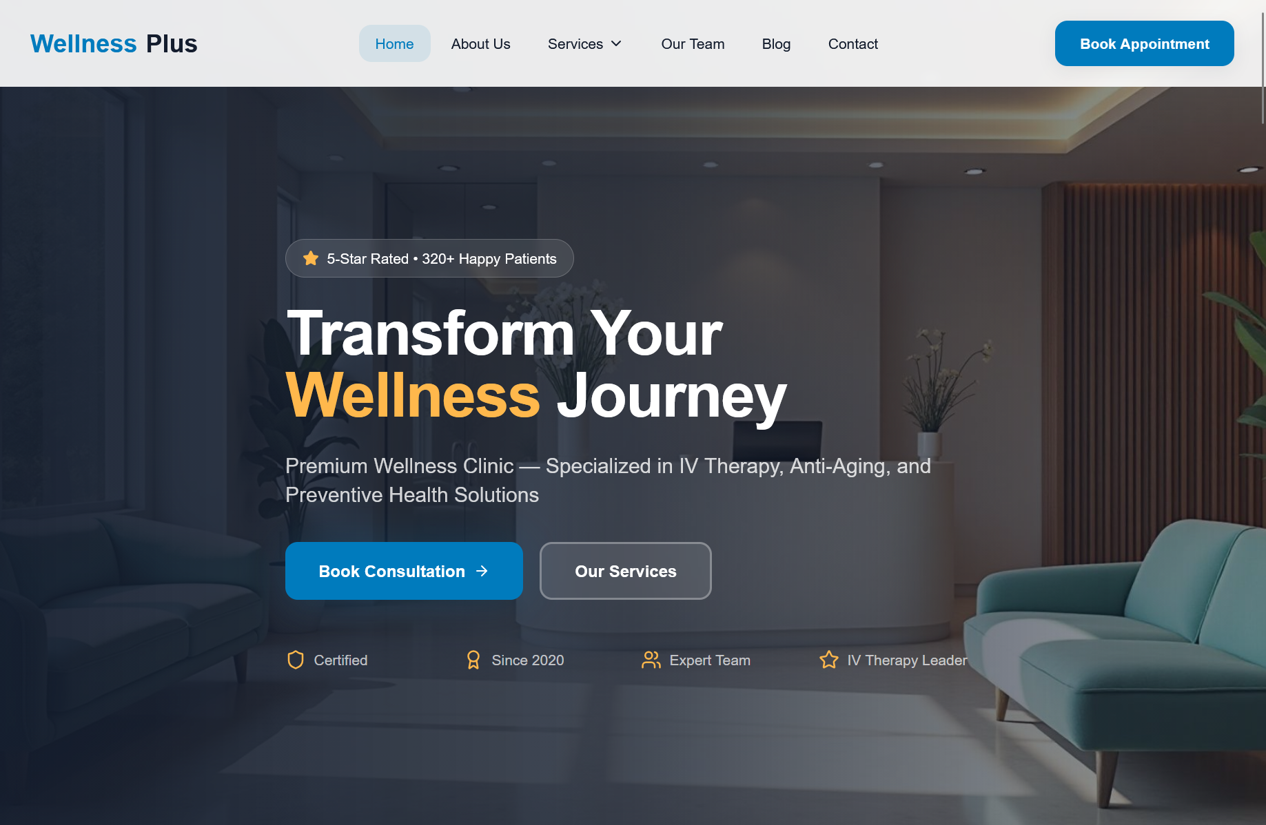 Wellness Plus ElBach Digital | Premium Web Design & AI Automation Agency Dubai UAE